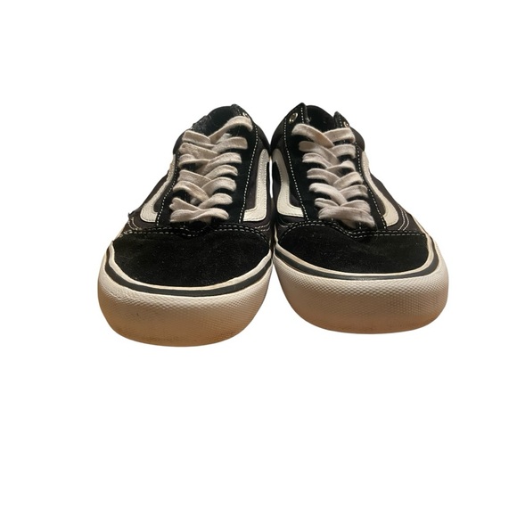 Vans Old Skool Black and White Low-Top Sneakers ❤️ SZ 12 - Picture 5 of 9